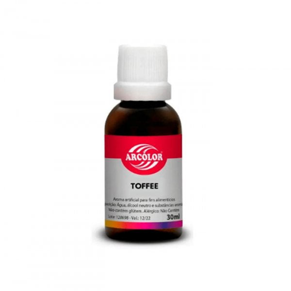 Essência De Caramelo Toffee - 30Ml - Arcolor