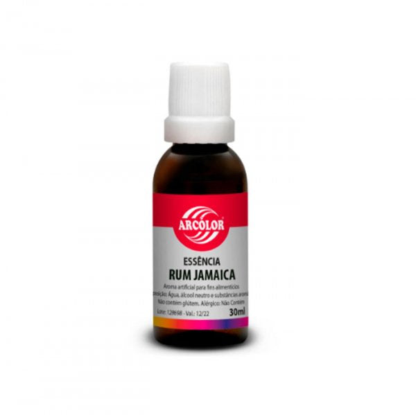 Essência De Rum Jamaica - 30Ml - Arcolor