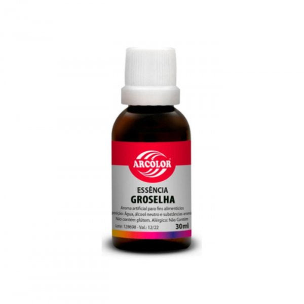 Essência De Groselha - 30Ml - Arcolor