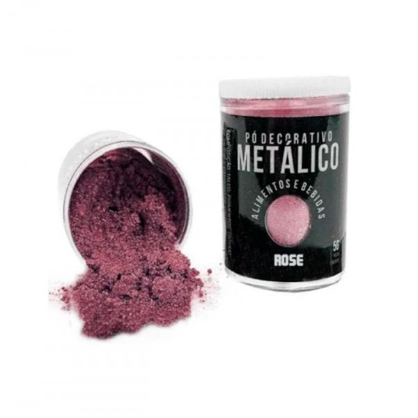 Pó Metalico Rosa 5G - Sonho Fino