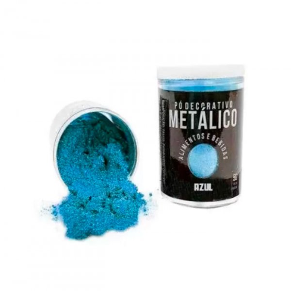 Pó Metalico Azul 5G - Sonho Fino