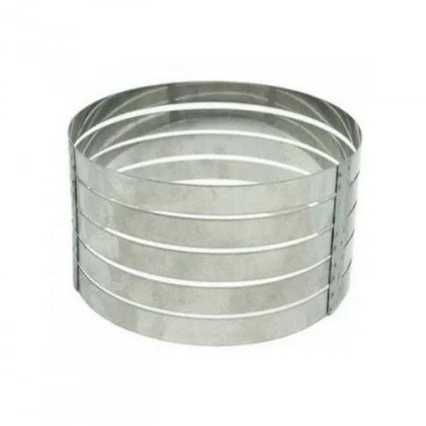 Aro Inox Camadas Redondo (35X9Cm) - Caparroz