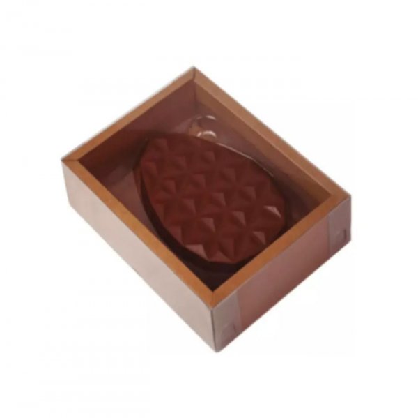 Caixa Com Borda Kraft (15X22X6) (5Un) - Crystal Forming