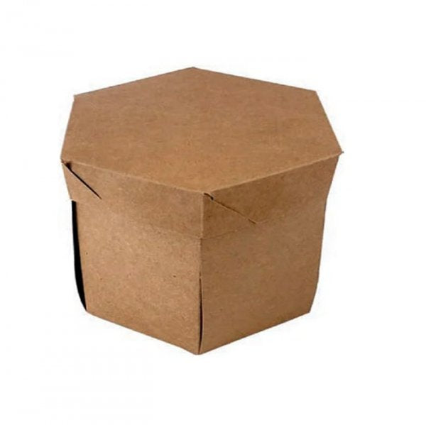 Caixa Explosão Hexa Kraft - Ideia Embalagens