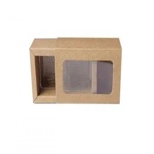 Caixa Gaveta 2 Cavidades Kraft - Artcrystal