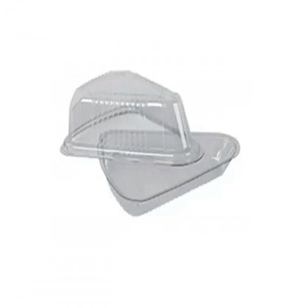 Caixa Fatia Triangular G Transparente (5Un) - Crystal Forming