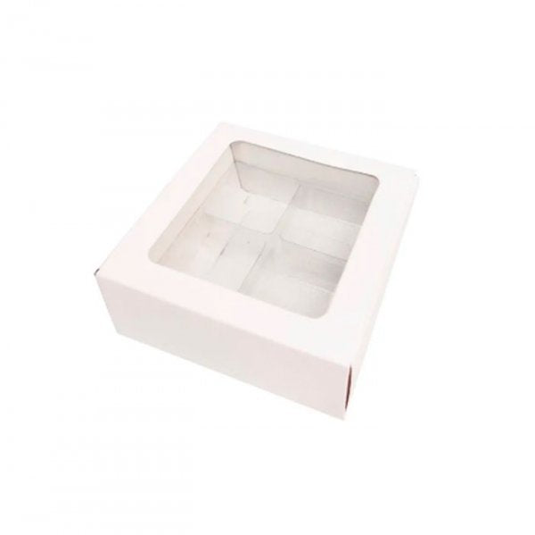 Caixa Gaveta 4 Cavidades Branca (5Un) - Artcrystal