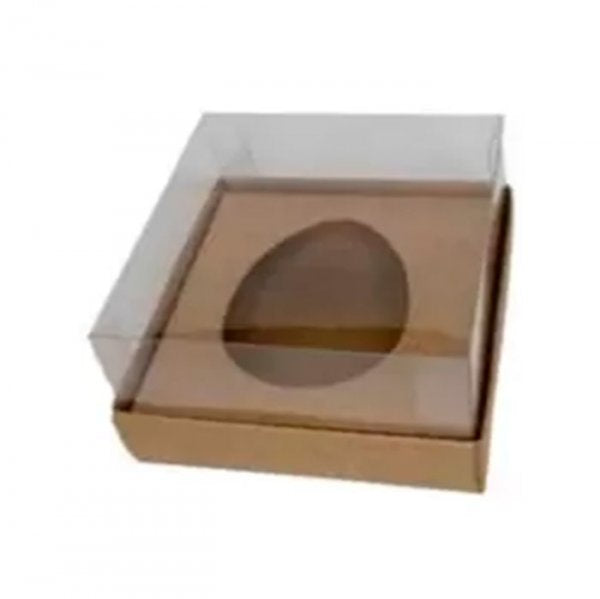 Caixa Gourmet Ovo Kraft 100G (10Un) - Crystal Forming