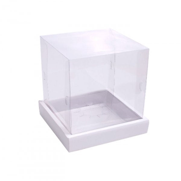 Caixa Ovo Em Pé Branca 350G - Crystal Forming