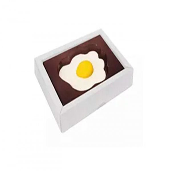 Caixa Ovo Frito Branco - Crystal Forming