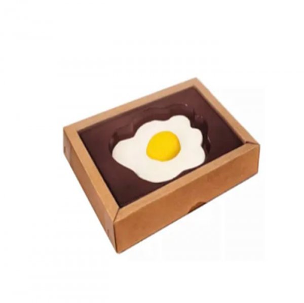 Caixa Ovo Frito Kraft - Crystal Forming