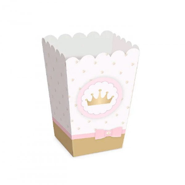 Caixa Pipoca Reinado Princesa (10Un) - Cromus