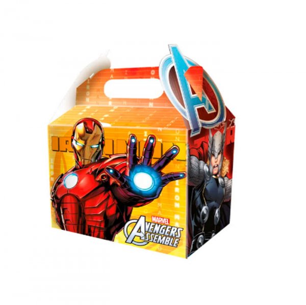 Caixa Surpresa Maleta Avengerss (8Un) - Regina