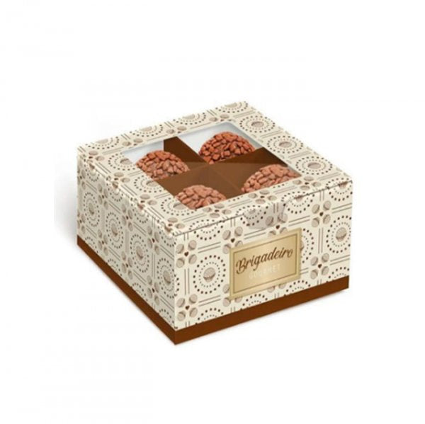 Caixa 4 Brigadelicia 8X8X4.5 (10Un) - Cromus