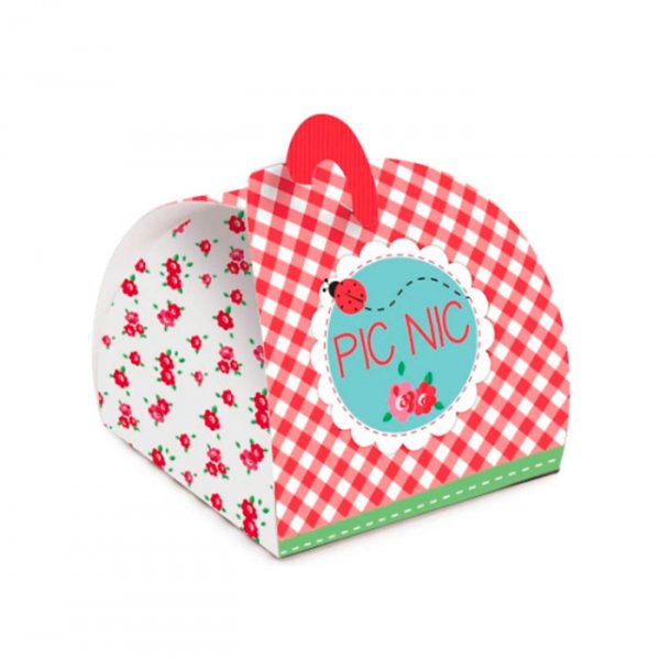 Caixa Bem Casado Valise Pic Nic (24Un) - Cromus