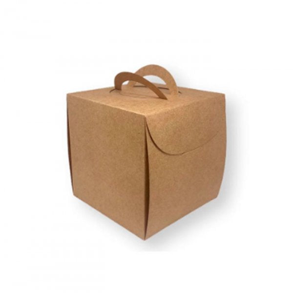 Caixa Mini Bolo Kraft 12X12 (10Un) - Crystal Forming