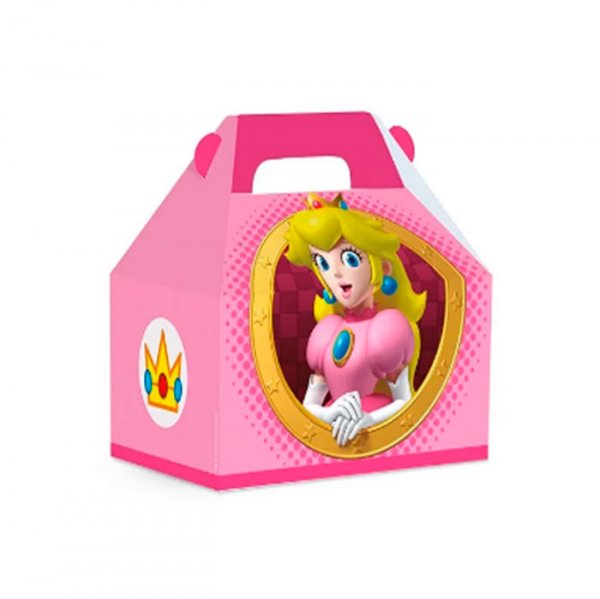 Caixa Maleta Kids Princesa Peach (10Un) - Cromus