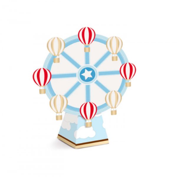 Caixa Mini Cone Roda Gigante Aventureiro - Cromus