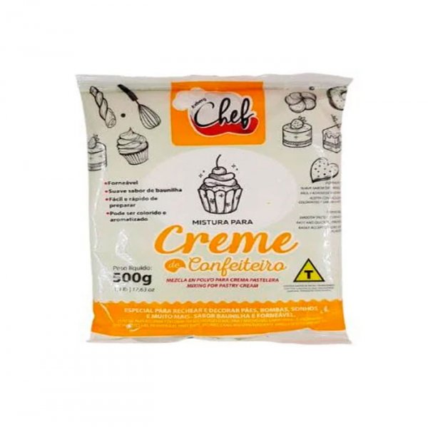 Creme De Confeiteiro 500g - Iceberg Chef
