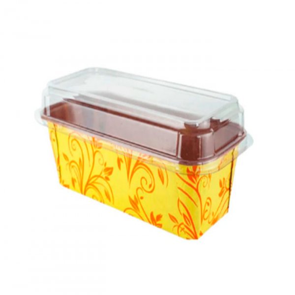 Forma Bolo Inglês Plumpy Amarela P (5Un) - Sulformas