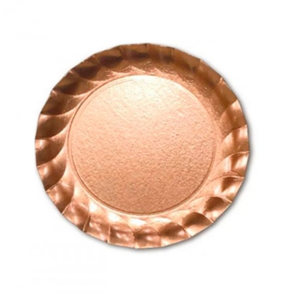 Cakeboard Bolo Vulcão Ouro Rose - Ultrafest