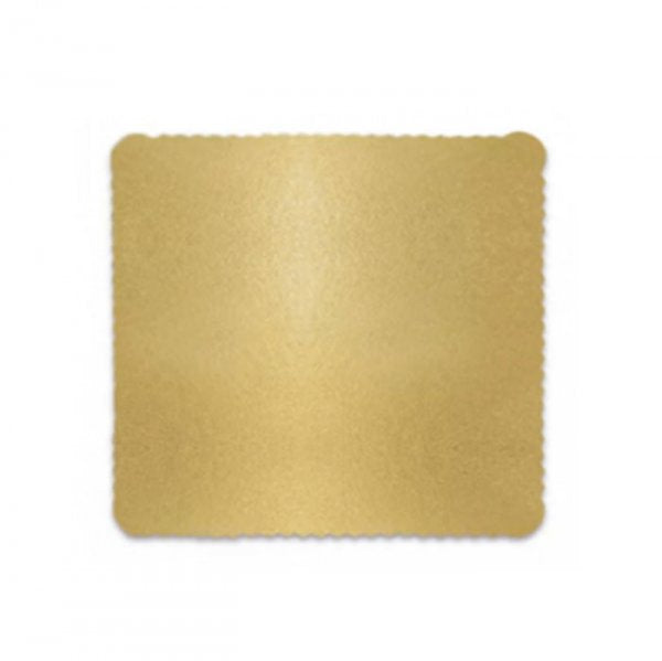 Cakeboard Quadrado Ouro (28X28) - Ultrafest