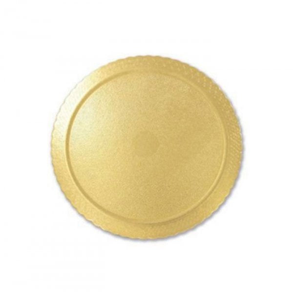 Cakeboard Redondo Ouro 21Cm - Ultrafest