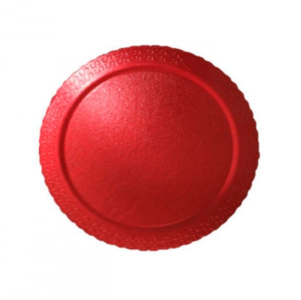 Cakeboard Redondo Vermelha 21Cm - Ultrafest