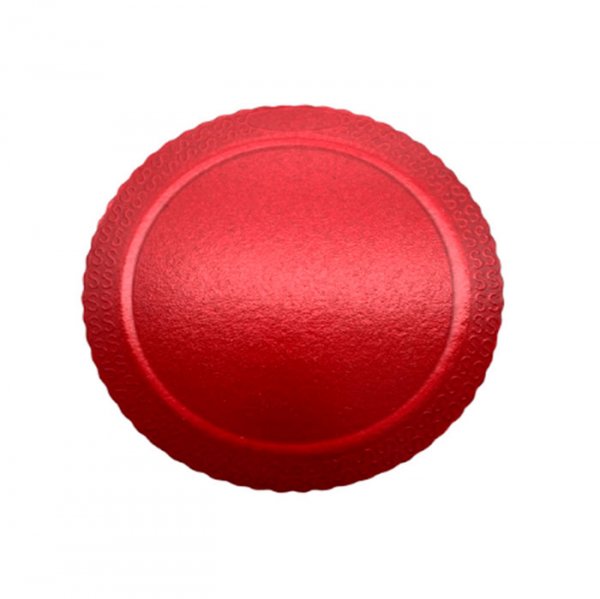 Cakeboard Solid Redondo Vermelho 35Cm - Ultrafest