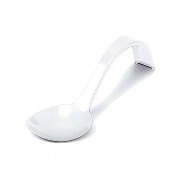 Colher Curvada Crystal 13.5Cm (10Un) - Silver Festas