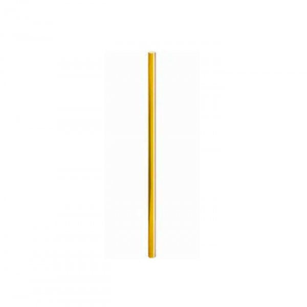 Canudo Papel Liso Metal Dourado (20Un) - Cromus