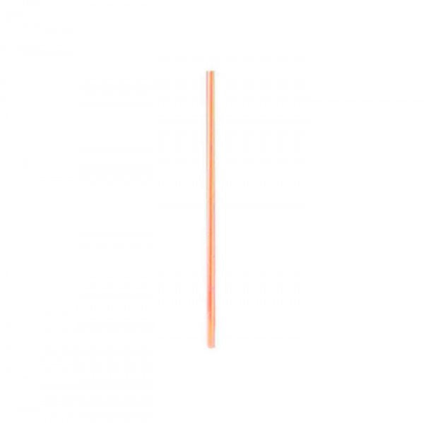 Canudo Papel Nacarado Coral (20Un) - Cromus