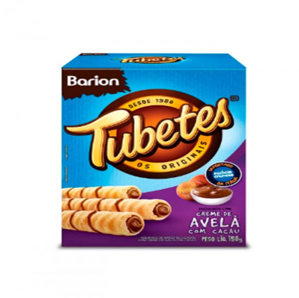 Canudo Tubetes Avela 150G - Barion