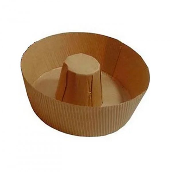 Forma Torta Suiça Kraft 500G (5Un) - Sulformas