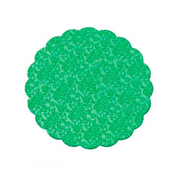 Fundo Rendado N°9 Verde Escuro (100Un) - Flip