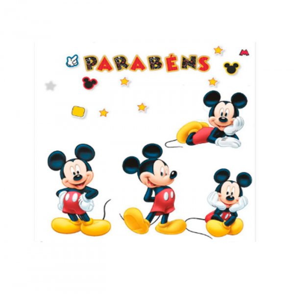 Kit Painel Mickey 26Peças (7444) - Piffer