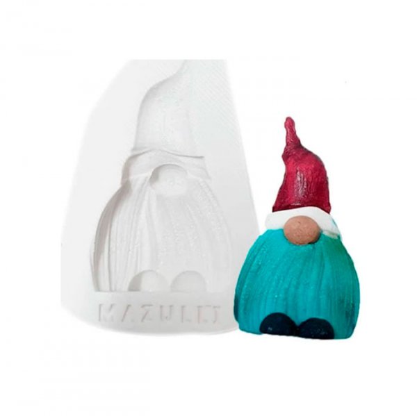 Molde De Silicone Gnomo/Doende Natal 134 - Mazulli