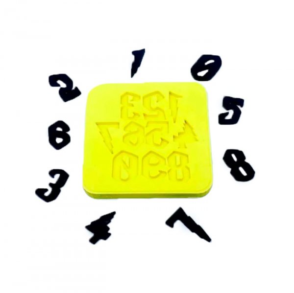 Molde De Silicone Numeros Harry Poter Pq 2230 - Mazulli