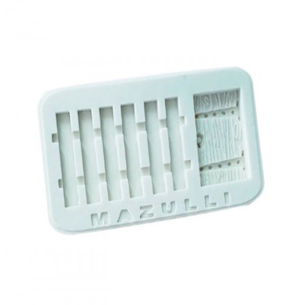 Molde De Silicone Cerca E Portinhas Rusticas 2473 - Mazulli
