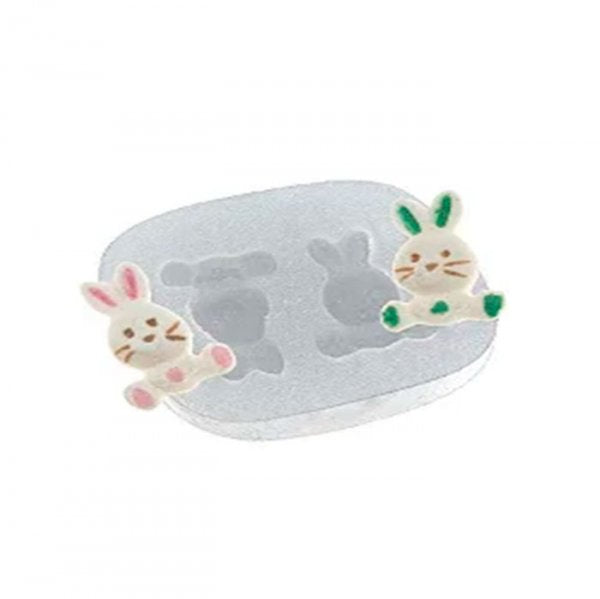 Molde Dupla De Coelho - Flexarte