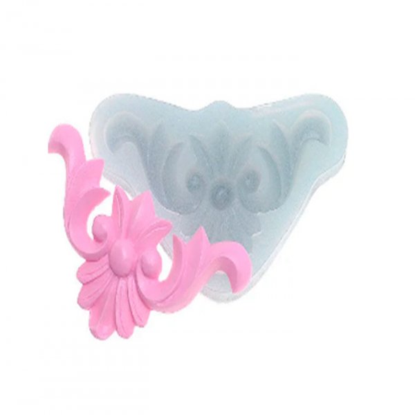 Molde Em Silicone Arabesco 2 - Flexarte