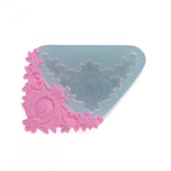 Molde Em Silicone Arabesco 4 - Flexarte