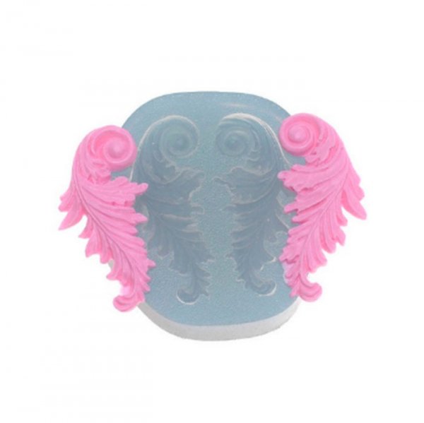 Molde Em Silicone Arabesco Espelho - Flexarte