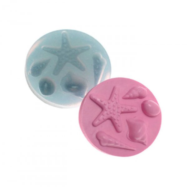 Molde Em Silicone Mini Crustaceos - Flexarte