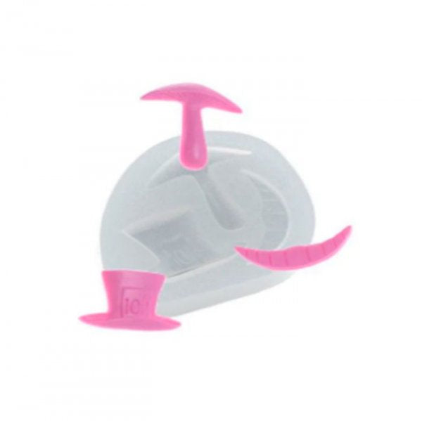 Molde Em Silicone Chapeu/Cogumelo - Flexarte