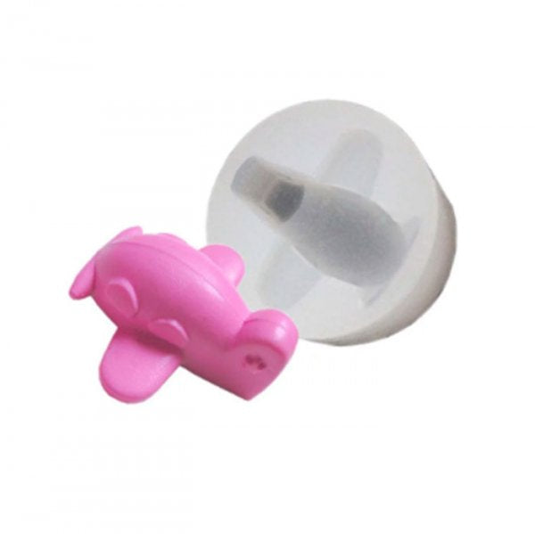 Molde Em Silicone Mini Avião - Flexarte