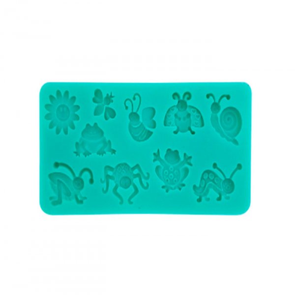 Molde Em Silicone Pasta Americana Insecta - Prime Chef