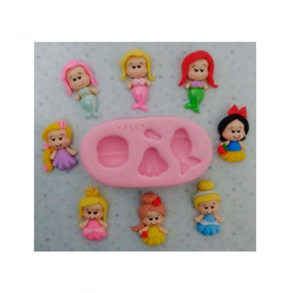 Molde Em Silicone Princesa - Marcela Arteira