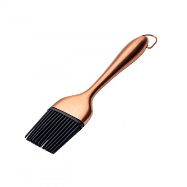 Pincel Culinario Aço Inox Rose Gold (22X4,5Cm) - Cromus