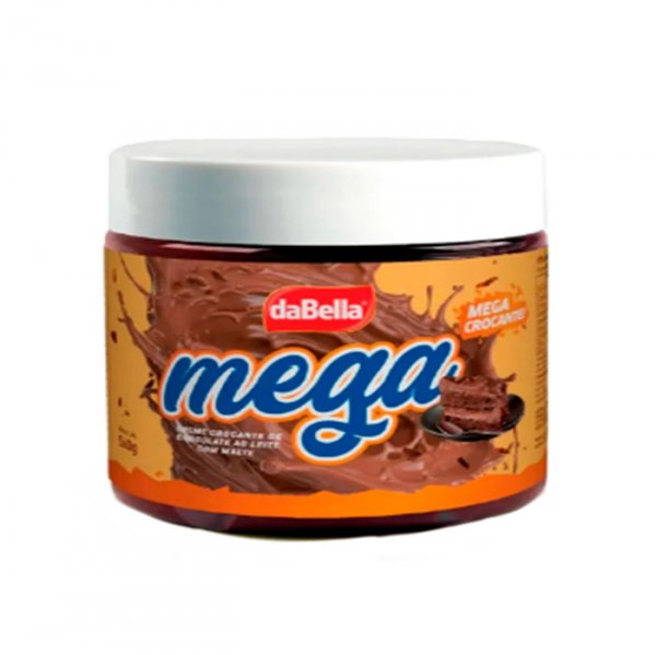 Recheio Ao Leite Crocante Cremeo Mega 560Gr - Dabella